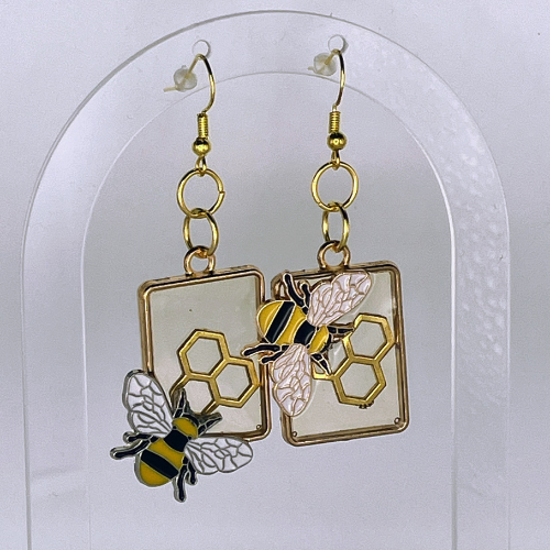 Bees Dangle Earrings