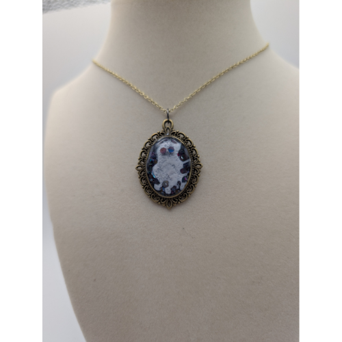 Spooky Vibes Ghost Necklace