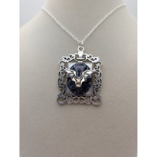 Spooky Vibes Bat Necklace