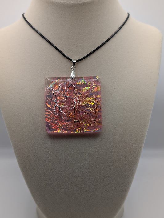 Fae Wilds Pink Lightning Necklace