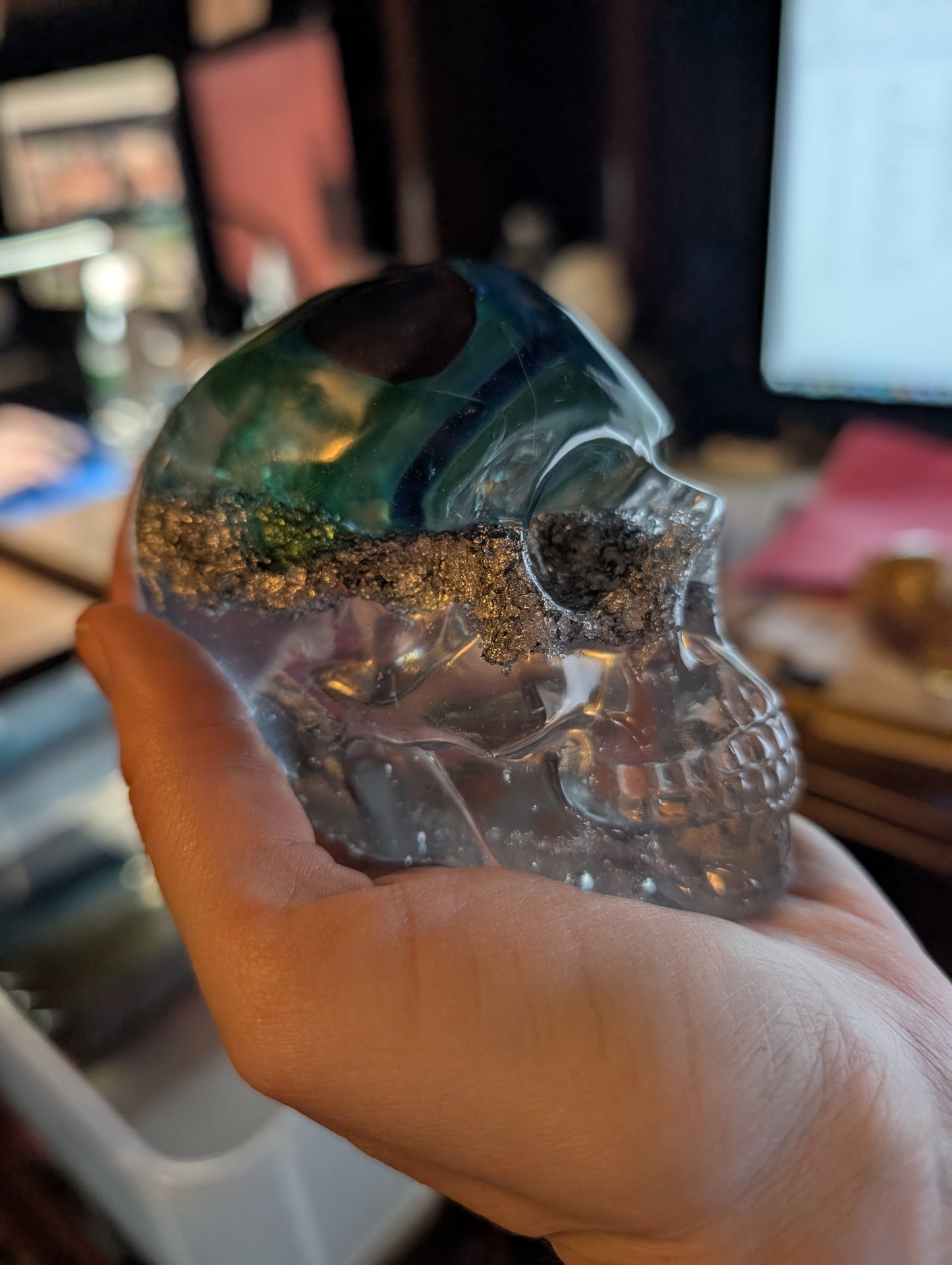 Skull Desk Ornament - Large