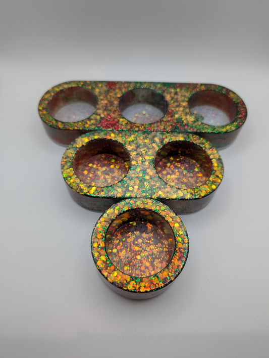 Holiday Cheer Tea Light Holder Set