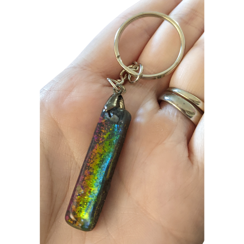 Long Rainbow Keychain