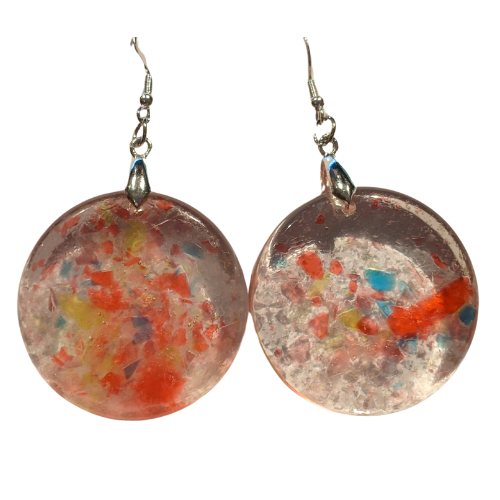 Circle Dangle Earrings