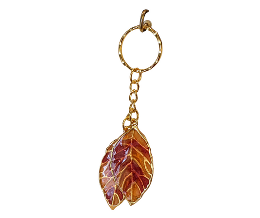 Autumn Leaves Keychain