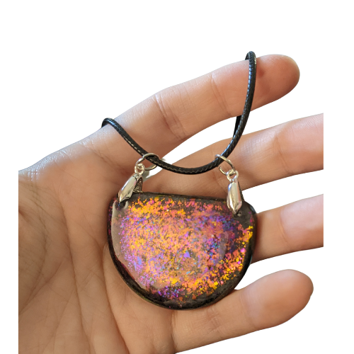 Half Moon Multi Color Necklace