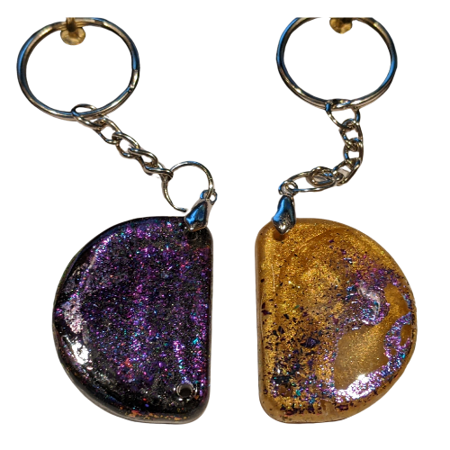 Two Halves of the Same - Keychain Set