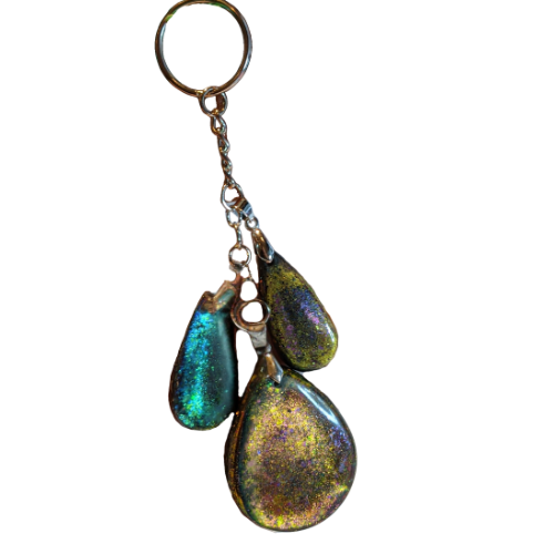 Teardrop Keychain - October Colors (multi)