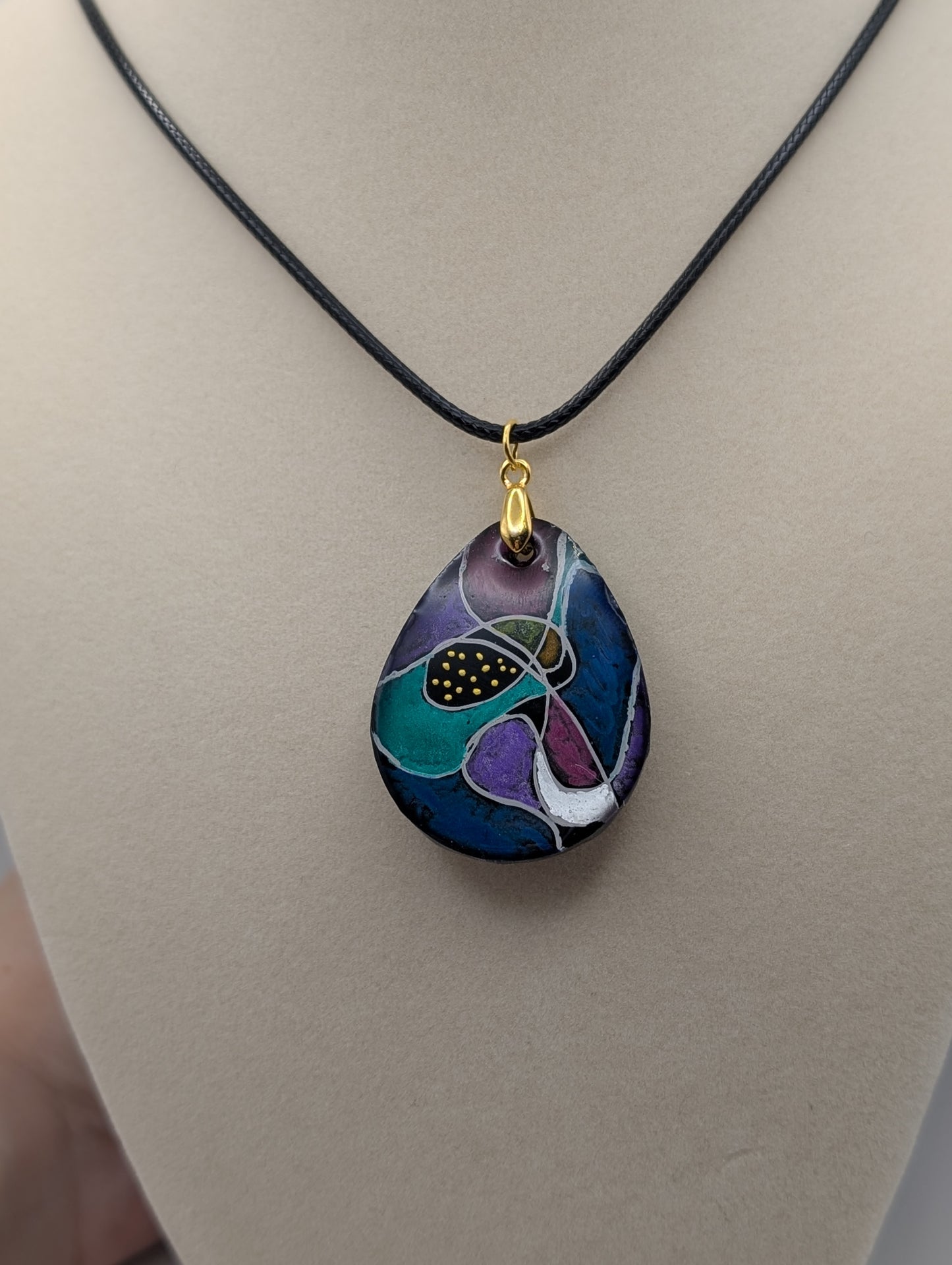 New Year Art Necklace